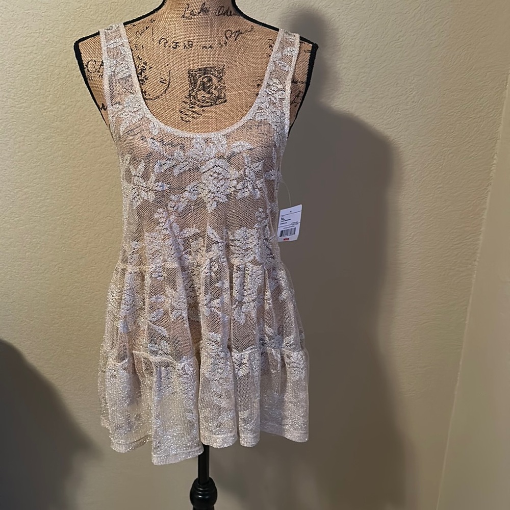 Shimmer Tank Top